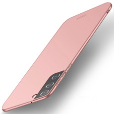 For Samsung Galaxy S22 5G MOFI Frosted PC Ultra-thin Hard Phone Case(Rose gold)