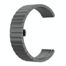 For Huawei Watch GT 3 42mm 20mm One-bead Steel Watch Band(Grey)