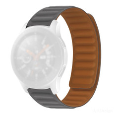 Silicone Magnetic Watch Band For Huawei GT 3 42mm(Gray)