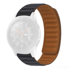 Silicone Magnetic Watch Band For Huawei GT 3 42mm(Black)
