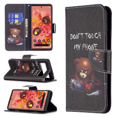 For Google Pixel 6 Colored Drawing Pattern Horizontal Flip Phone Leather Case with Holder & Card Slots & Wallet(Bear) For Google Pixel 6 Colored Drawing Pattern Horizontal Flip Phone Leather Case with Holder & Card Slots & Wallet(Bear)