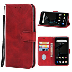 Leather Phone Case For ZTE Libero 5G(Red)