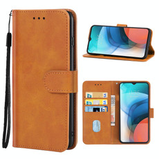 Leather Phone Case For Lenovo K13 / Motorola Moto E7 Power 4G & E7i Power(Brown) Leather Phone Case For Lenovo K13 / Motorola Moto E7 Power 4G & E7i Power(Brown)