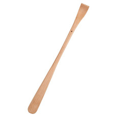 BQR01 Back Scratcher Long Handle Wooden Massage Scratcher, Style: Dual-use