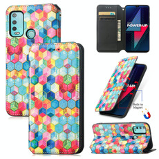 For Wiko Power U30 CaseNeo Colorful Magnetic Leather Case with Holder & Card Slot & Wallet(Magic Space)