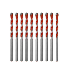 10 PCS Ceramic Triangle Handle Metal Flashlight Drill Bit, Size: 5mm