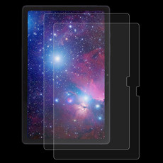 2pcs 9H 2.5D Explosion-proof Tempered Tablet Glass Film For Samsung Galaxy Tab A8 / X200 / X205 / Galaxy Tab A8 10.5 2021 / Chiwei HiPad X Pro 10.5 / Blackview Tab 15 / 15 Pro / HOTWAV Tab R5 / Tab R6 Pro