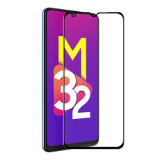 For Samsung Galaxy M32 5G ENKAY Hat-Prince Full Glue Tempered Glass 6D Full Coverage Anti-scratch Protector