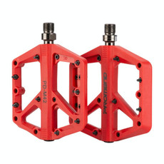 PROMEND PD-M42 1 Pair Mountain Bicycle Nylon High-speed Bearing Pedals(Red) PROMEND PD-M42 1 Pair Mountain Bicycle Nylon High-speed Bearing Pedals(Red)
