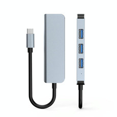 BYL-2013T 4 in 1 USB-C / Type-C to USB 3.0 x 1 + USB 2.0 x 3 HUB Adapter