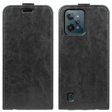 For OPPO Realme C31 4G R64 Texture Vertical Flip Leather Phone Case(Black)