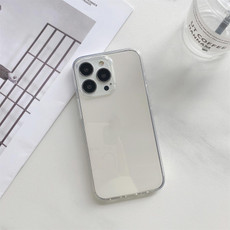 For iPhone 13 Transparency TPU Shockproof Protective Case(Transparent)