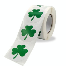 5 PCS Clover Party Event Packaging Bag Decoration Sticker, Size: 3.8cm / 1.5 Inch(A-240-38mm)