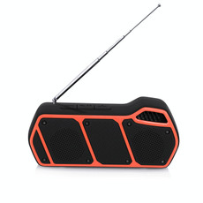 NewRixing NR-5011fm Outdoor Portable Bluetooth Speakerr, Support Hands-free Call / TF Card / FM / U Disk(Orange)