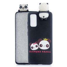 For Samsung Galaxy A33 5G Shockproof Cartoon TPU Phone Case(Two Pandas) For Samsung Galaxy A33 5G Shockproof Cartoon TPU Phone Case(Two Pandas)