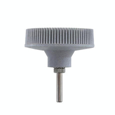 Electric Drill Disc Brush Emery Deburring Polishing Rubber Sanding Brush, Style: 3 Inch White