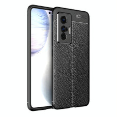 For vivo X70 Litchi Texture TPU Shockproof Case(Black) For vivo X70 Litchi Texture TPU Shockproof Case(Black)