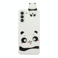 For Samsung Galaxy S22+ 5G Shockproof Cartoon TPU Phone Case(Shy Panda) For Samsung Galaxy S22+ 5G Shockproof Cartoon TPU Phone Case(Shy Panda)