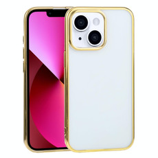 For iPhone 13 Ultra-thin Electroplating TPU Protective Case(Gold)