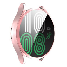 For Samsung Galaxy Watch4 40mm ENKAY Hat-Prince Full Coverage Electroplated Soft TPU Case with Screen Protection(Pink) For Samsung Galaxy Watch4 40mm ENKAY Hat-Prince Full Coverage Electroplated Soft TPU Case with Screen Protection(Pink)