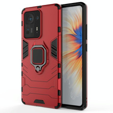 For Xiaomi Mi Mix 4 PC + TPU Shockproof Protective Case with Magnetic Ring Holder(Red) For Xiaomi Mi Mix 4 PC + TPU Shockproof Protective Case with Magnetic Ring Holder(Red)