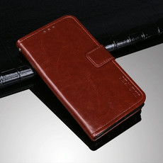 idewei Crazy Horse Texture Horizontal Flip Leather Case with Holder & Card Slots & Wallet For OPPO Realme GT Master(Brown)