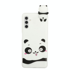 For Samsung Galaxy A13 5G Shockproof Cartoon TPU Phone Case(Shy Panda) For Samsung Galaxy A13 5G Shockproof Cartoon TPU Phone Case(Shy Panda)