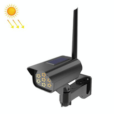 Solar Sensor LED Wall Light Simulation Surveillance Camera Glare Anti-Thief Street Lamp, Style: 35LED (Black) Solar Sensor LED Wall Light Simulation Surveillance Camera Glare Anti-Thief Street Lamp, Style: 35LED (Black)