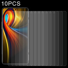 For Xiaomi Poco F3 GT / Poco F4 GT 10 PCS 0.26mm 9H 2.5D Tempered Glass Film