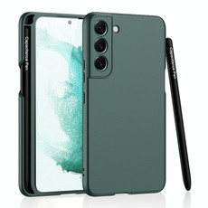 For Samsung Galaxy S22 5G GKK Ultra-thin Skin Feel Phone Case with Side Pen Slot & Stylus(Forest Green) For Samsung Galaxy S22 5G GKK Ultra-thin Skin Feel Phone Case with Side Pen Slot & Stylus(Forest Green)