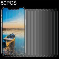 For iPhone 13 Pro Max 50pcs 0.26mm 9H 2.5D Tempered Glass Film 