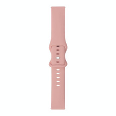 For Huawei Watch GT 2 46mm 8-buckle Silicone Watch Band(Pink Sand)