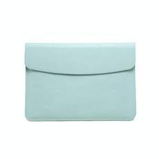 Horizontal Litchi Texture Laptop Bag Liner Bag For MacBook 15 Inch A1707 / 1990(Liner Bag Green)