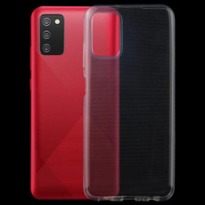 For Samsung Galaxy A03s 166mm 0.75mm Ultra-thin Transparent TPU Soft Protective Case