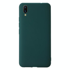 For Vivo X21 Shockproof Frosted TPU Protective Case(Green)