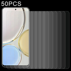 50 PCS 0.26mm 9H 2.5D Tempered Glass Film For Honor 30 / X9 / X9 5G / Magic4 Lite / X40 GT