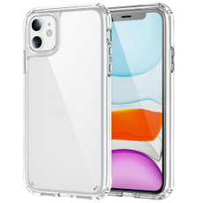 For iPhone 11 Pro Shockproof Thickening Acrylic Protective Case(Transparent)