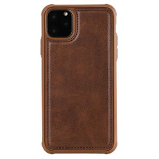 For iPhone 11 Pro Max Magnetic Shockproof PC + TPU + PU Leather Protective Case(Coffee) For iPhone 11 Pro Max Magnetic Shockproof PC + TPU + PU Leather Protective Case(Coffee)