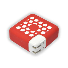 For Macbook Pro 60W / Pro Retina 61W 13 inch Power Adapter Protective Cover(Red)
