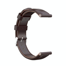 For Huawei B5 Oil wax Leather Watch Band(Coffee)