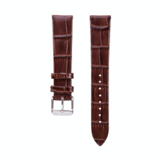 For Huawei B5 Bamboo Leather Watch Band(Coffee)