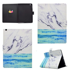 For iPad 4 Horizontal Flip Leather Case with Holder & Card Slot & Sleep / Wake-up Function(Ocean)