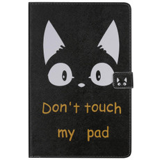 For Galaxy Tab S5e 3D Colored Drawing Horizontal Flip Leather Case with Holder & Card Slots & Wallet(Cat Ears)