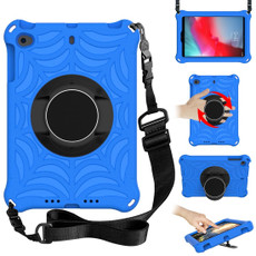 Spider King EVA Protective Case with Adjustable Shoulder Strap & Holder For iPad Mini 5 / 4 / 3 / 2 / 1(Blue)