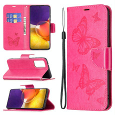 For Samsung Galaxy A82 5G Embossing Two Butterflies Pattern Horizontal Flip PU Leather Case with Holder & Card Slot & Wallet & Lanyard(Rose Red) For Samsung Galaxy A82 5G Embossing Two Butterflies Pattern Horizontal Flip PU Leather Case with Holder & Card Slot & Wallet & Lanyard(Rose Red)