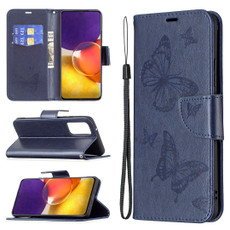 For Samsung Galaxy A82 5G Embossing Two Butterflies Pattern Horizontal Flip PU Leather Case with Holder & Card Slot & Wallet & Lanyard(Blue) For Samsung Galaxy A82 5G Embossing Two Butterflies Pattern Horizontal Flip PU Leather Case with Holder & Card Slot & Wallet & Lanyard(Blue)
