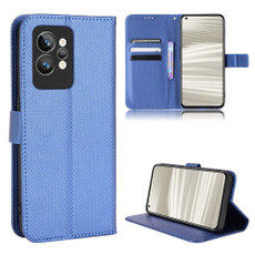 For OPPO Realme GT2 Pro Diamond Texture Leather Phone Case(Blue) For OPPO Realme GT2 Pro Diamond Texture Leather Phone Case(Blue)