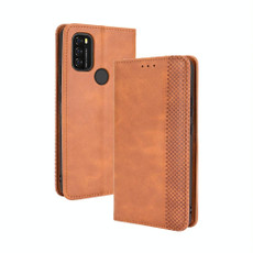 For Blackview A70 (2021) Magnetic Buckle Retro Crazy Horse Texture Horizontal Flip Leather Case with Holder & Card Slots & Photo Frame(Brown) For Blackview A70 (2021) Magnetic Buckle Retro Crazy Horse Texture Horizontal Flip Leather Case with Holder & Card Slots & Photo Frame(Brown)