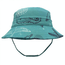 outfly Ocean-Style Child Sunscreen Fisherman Hat, Size: S 54-56cm(Blue Background Seagull)