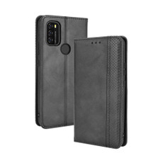 For Blackview A70 (2021) Magnetic Buckle Retro Crazy Horse Texture Horizontal Flip Leather Case with Holder & Card Slots & Photo Frame(Black) For Blackview A70 (2021) Magnetic Buckle Retro Crazy Horse Texture Horizontal Flip Leather Case with Holder & Card Slots & Photo Frame(Black)